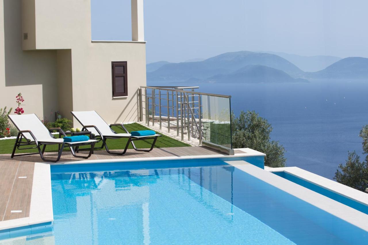 Heavenly Heights Villas By Kb Hospitality Evgiros Exterior photo