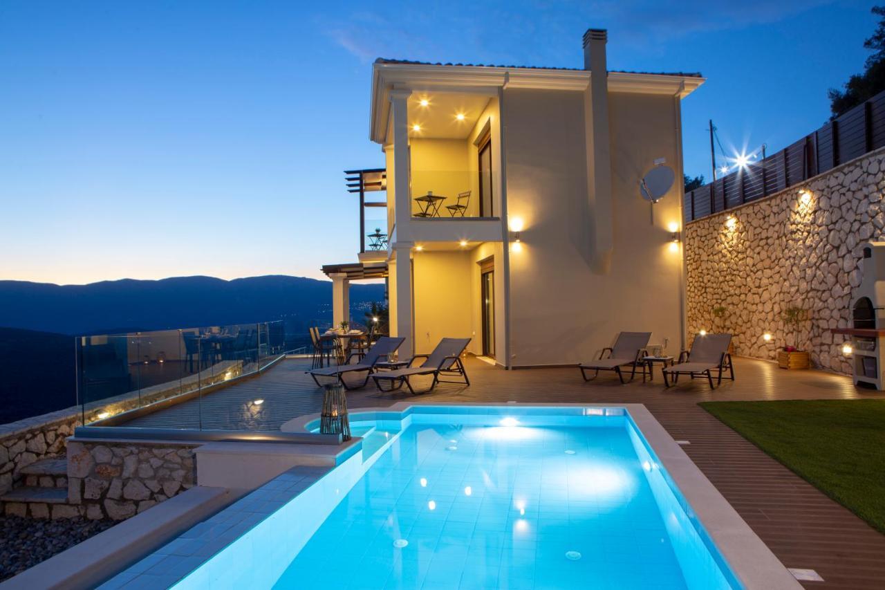 Heavenly Heights Villas By Kb Hospitality Evgiros Exterior photo