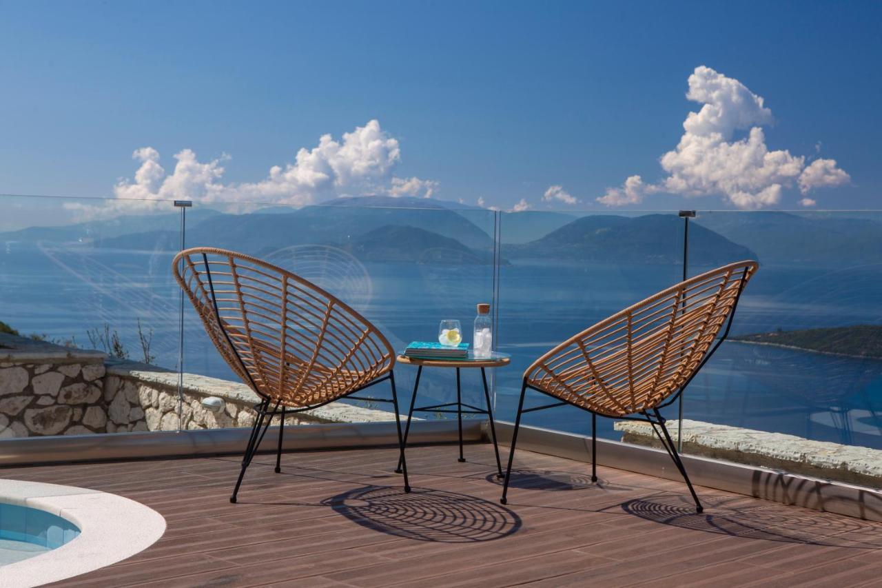 Heavenly Heights Villas By Kb Hospitality Evgiros Exterior photo